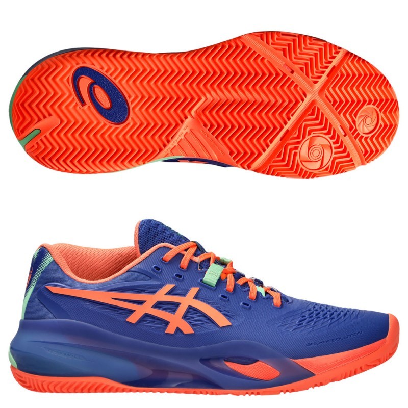 Zapatillas ASICS Gel Resolution X Padel   Masculino  Azul