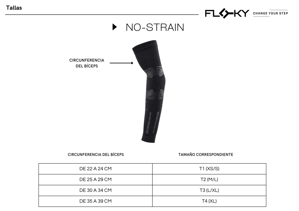 Manguitos Floky No Strain Evolution Negro  (1 Unidad)