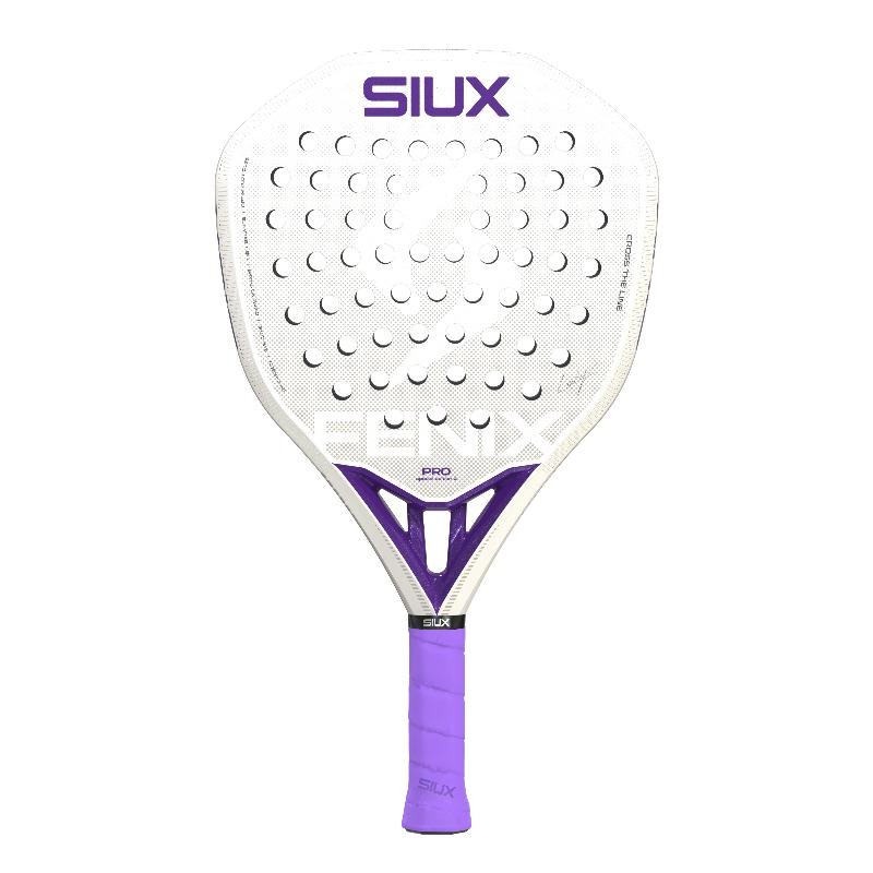 Pala Siux Leo Augsburger Fenix Pro SE 2.0 2026 Blanco  + protector  + overgrip