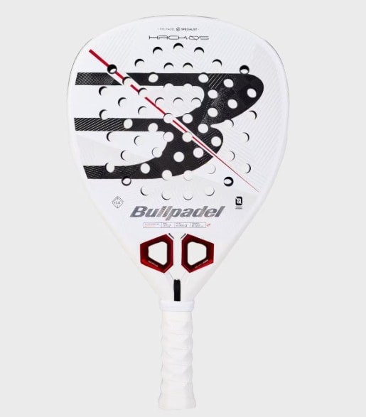PALA BULLPADEL  HACK 05 27 + protector + overgrip